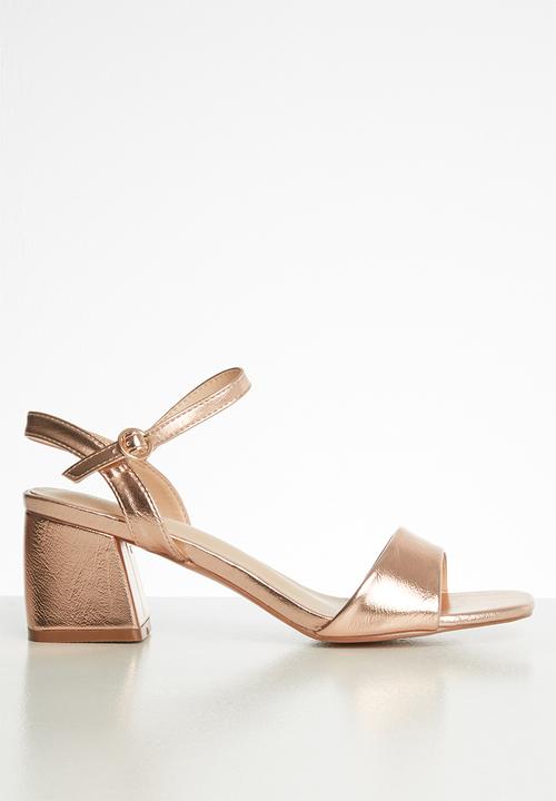 Superbalist - Gea barely-there heel - rose gold