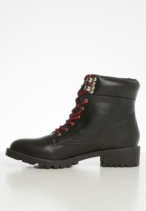 Superbalist - Londie lace-up boot - black