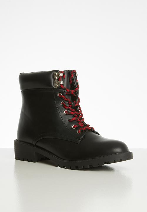 Superbalist - Londie lace-up boot - black