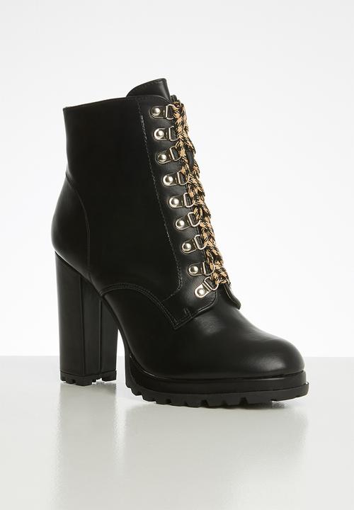 Superbalist - Sade lace-up boot - black