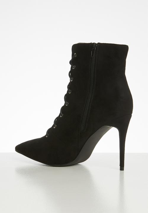 Superbalist - Leah sock boot - black
