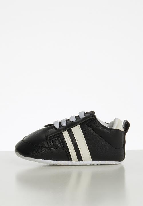 Pop Candy - Baby pull on sneaker - black