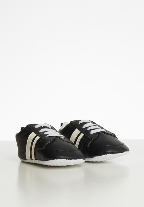 Pop Candy - Baby pull on sneaker - black