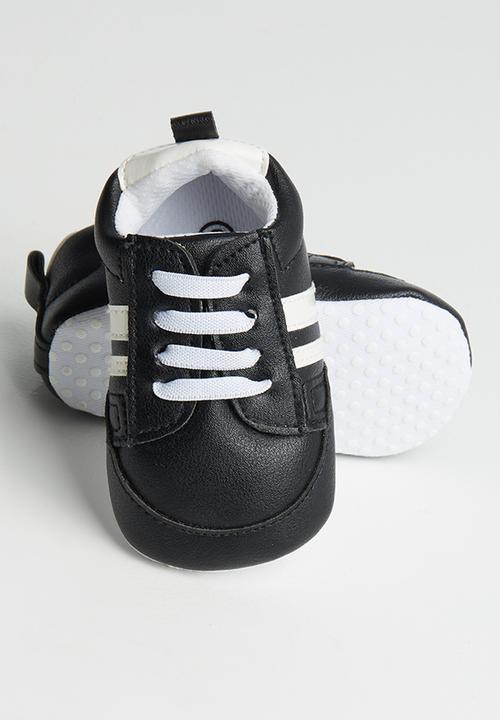 Pop Candy - Baby pull on sneaker - black