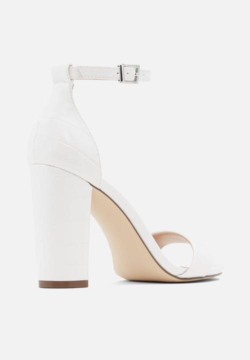 Call It Spring - Tayvia heel - white