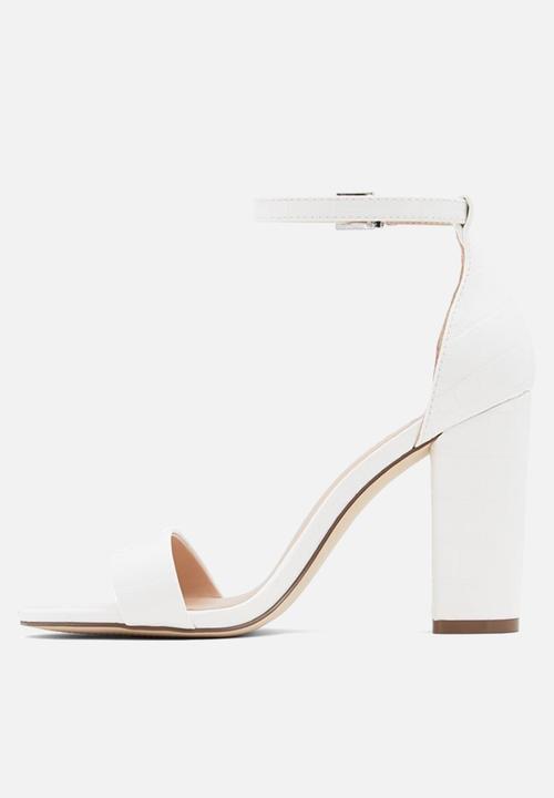 Call It Spring - Tayvia heel - white