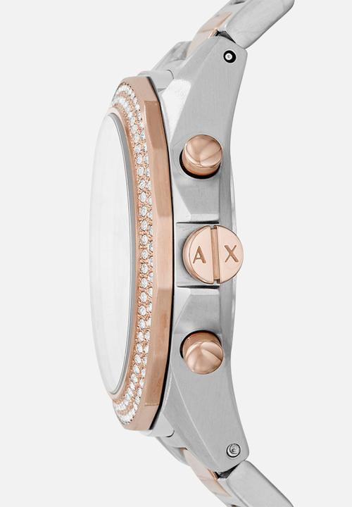 Armani Exchange - Lady drexler - silver & rose gold