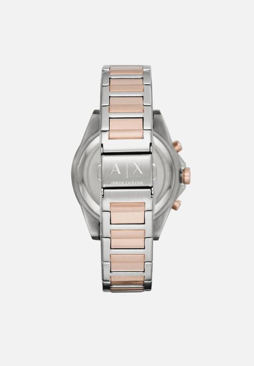 Armani Exchange - Lady drexler - silver & rose gold