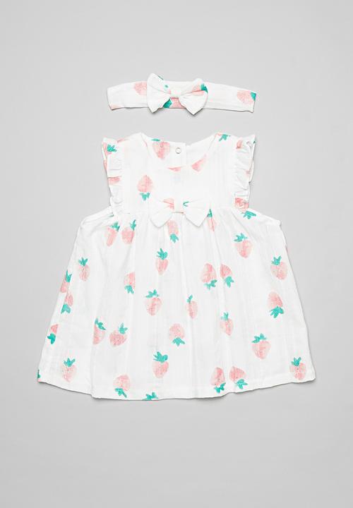 baby frock with headband