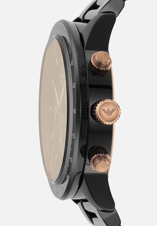Armani - Mario-black/rose gold