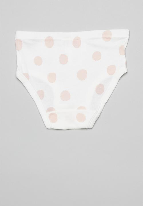 Pop Candy - Printed bikini briefs - white