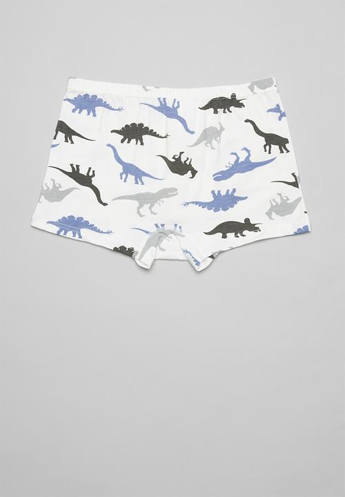 Pop Candy - Boys printed briefs - grey & green