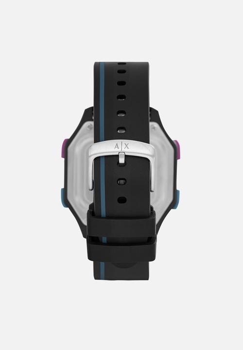Armani Exchange - Shell - silver & black