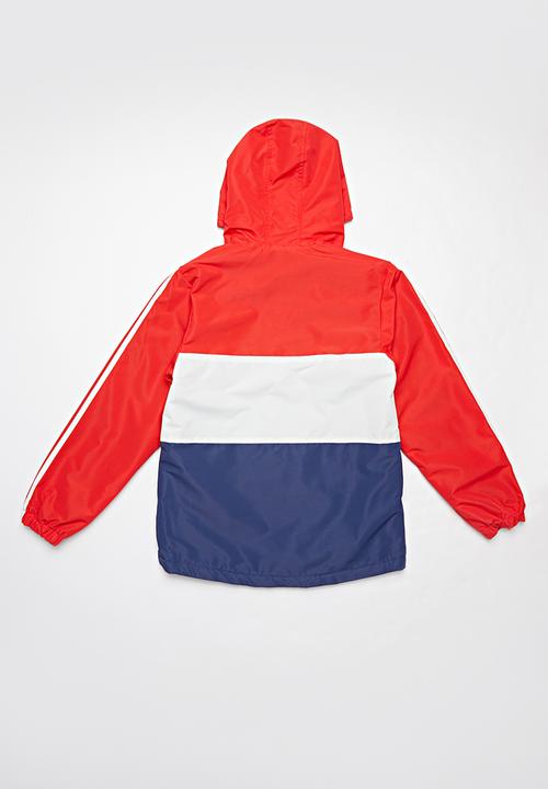Pop Candy - Boys bomber jacket - navy & red