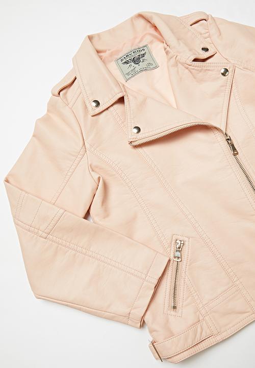 Pop Candy - Girls pvc jacket - pink
