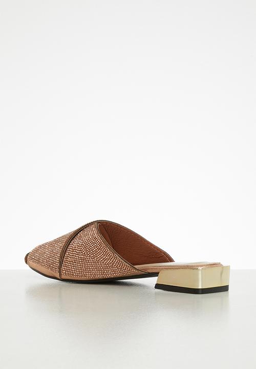 Dolce Vita - Dubai mules - rose gold