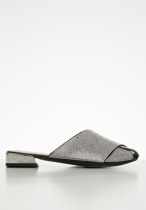 Dolce Vita - Dubai mules - silver