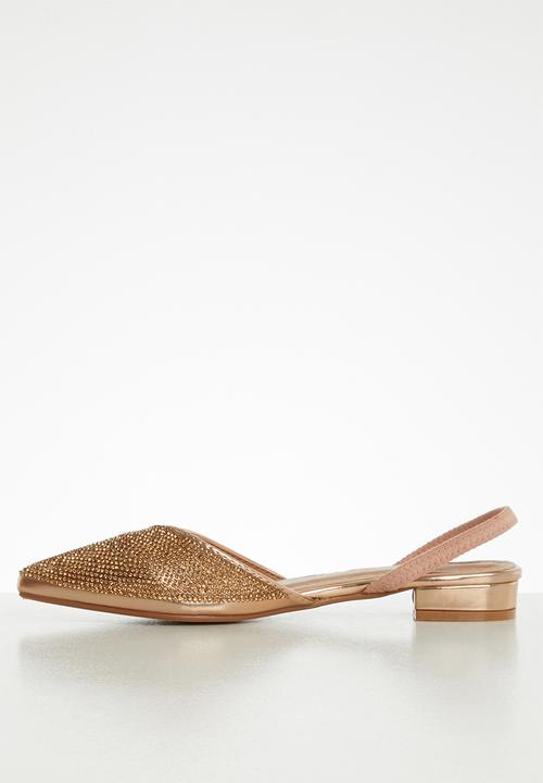 Dolce Vita - Attraction slingback pump - neutral & gold 