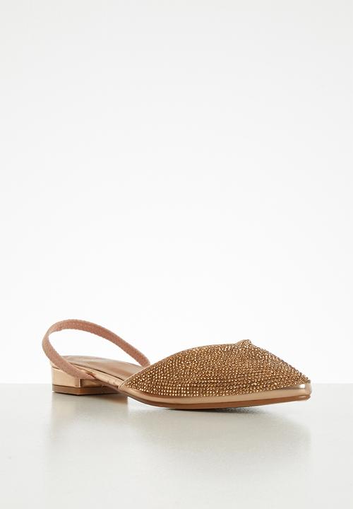 Dolce Vita - Attraction slingback pump - neutral & gold 