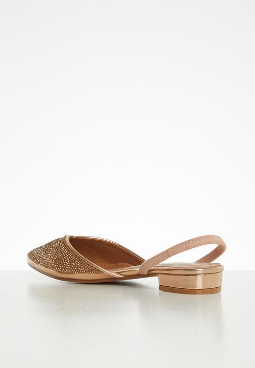 Dolce Vita - Attraction slingback pump - neutral & gold 