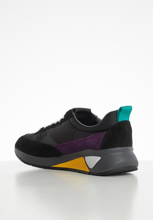 Diesel  - S-kb low lace ii - black/jet/amararanth