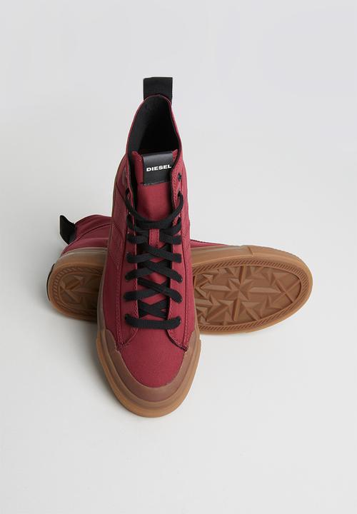 Diesel  - S-astico mid lace - rumba red