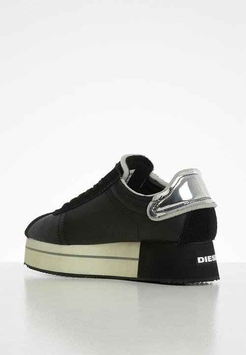 Diesel  - S-pyave wedge r - black/iridiscent