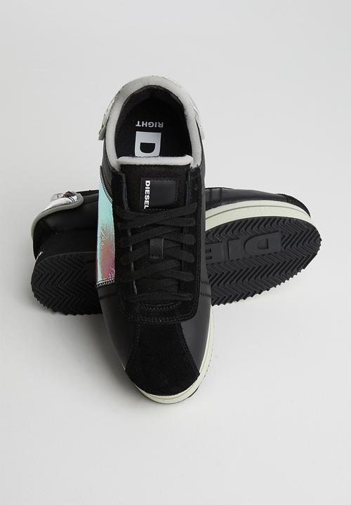 Diesel  - S-pyave wedge r - black/iridiscent