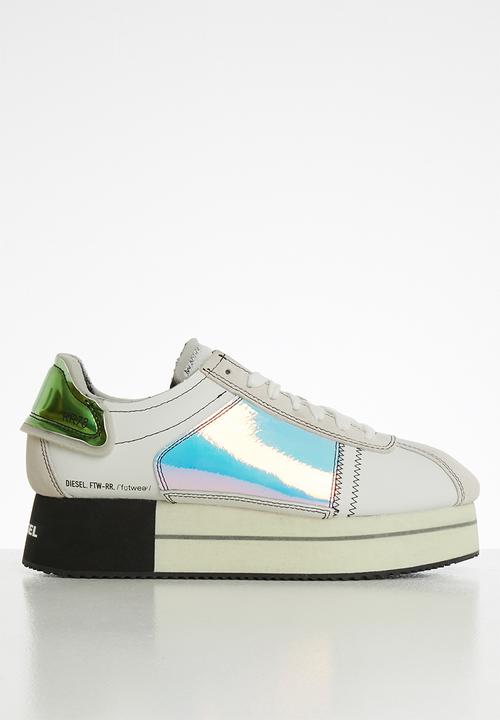 Diesel  - S-pyave wedge r - star white/iridiscent