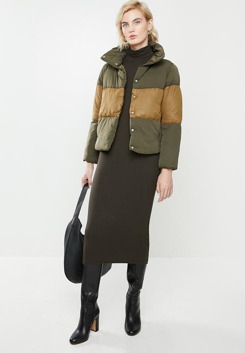 MANGO - Boreal long sleeve blazer - khaki