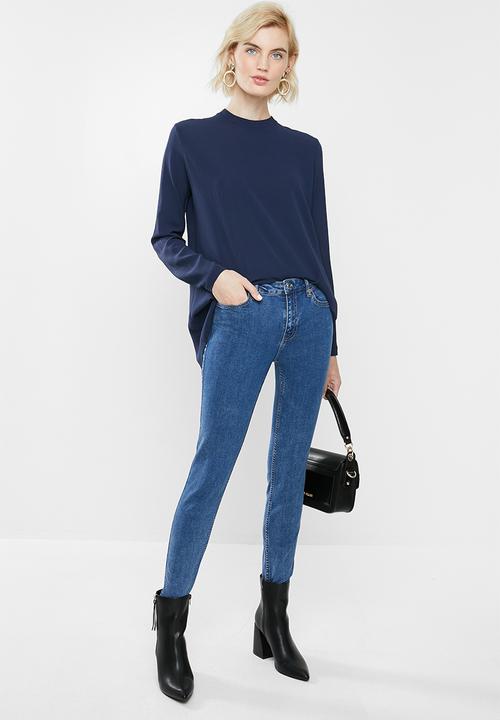 MANGO - Skinny jeans - blue