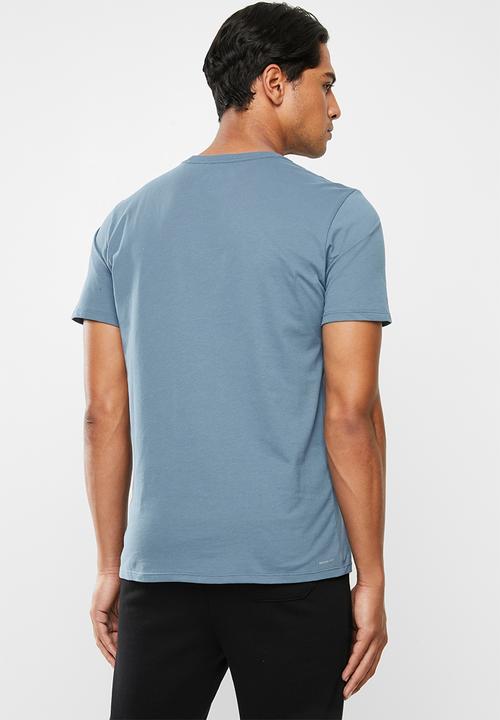 Hurley - Staple icon reflective tee - blue