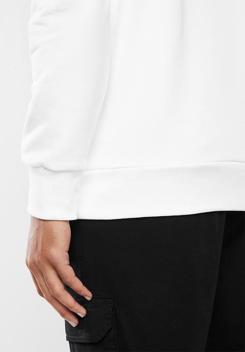 Diesel  - S-gir-hood-division-logo sweat-shirt - white
