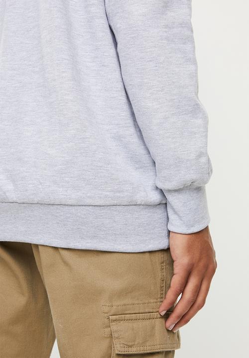 Quiksilver - Comp logo screen sweatshirt - grey