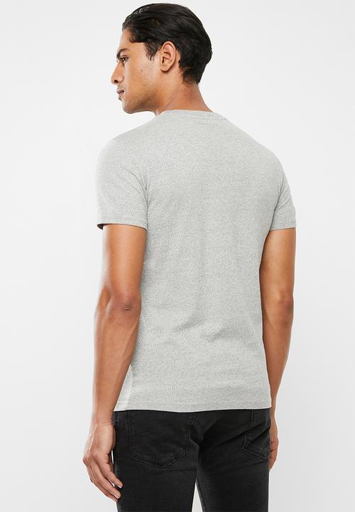 Superdry. - Premium goods stainer tee - grey