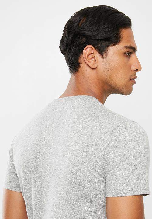 Superdry. - Premium goods stainer tee - grey