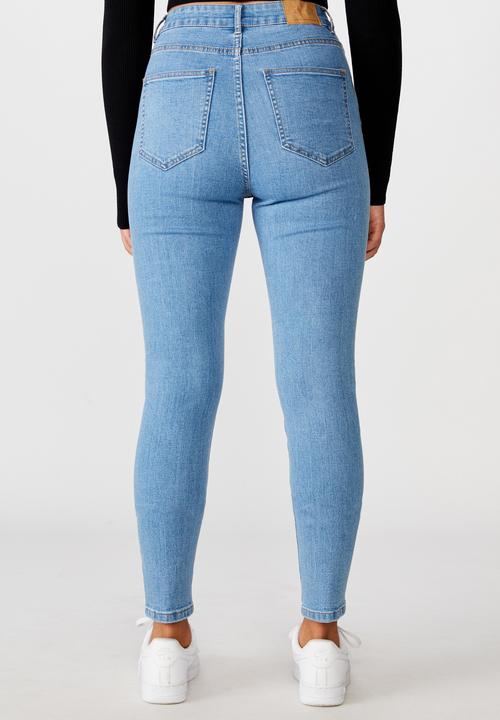 Factorie - The skinny high rise jean - blue