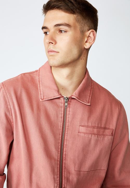 Factorie - Harrington jacket - dirty mauve