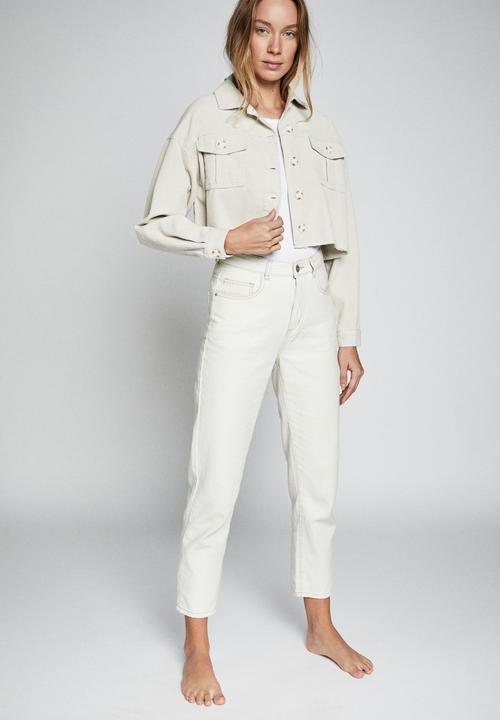 Cotton On - Button cord shacket - natural