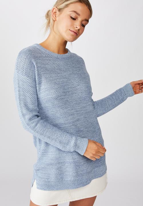 Cotton On - Archy 7 pullover - blue 