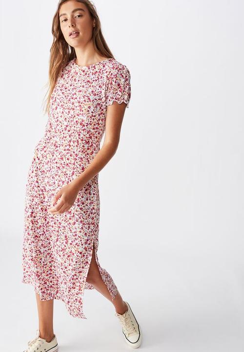 Cotton On - Mackayla midi dress bronte ditsy - multi