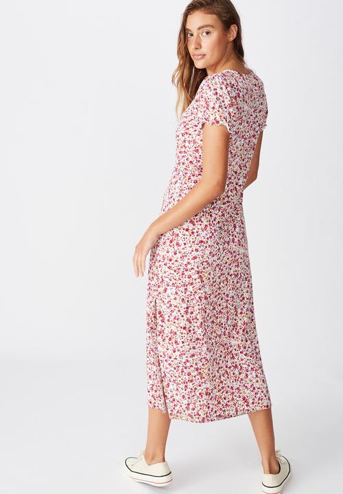 Cotton On - Mackayla midi dress bronte ditsy - multi