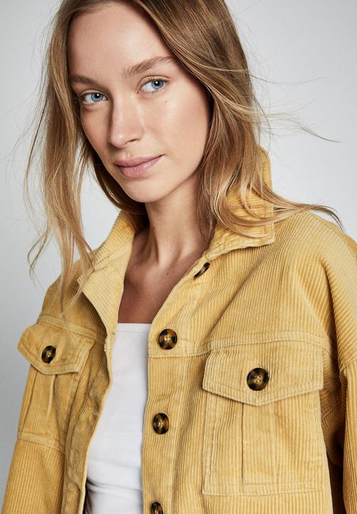 Cotton On - Button cord shacket - cocoon