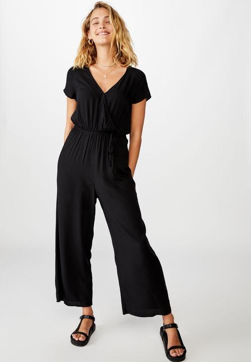 black jumpsuit cotton on