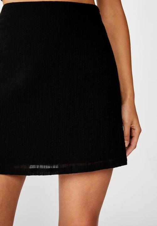 Cotton On - Wren mini skirt - black