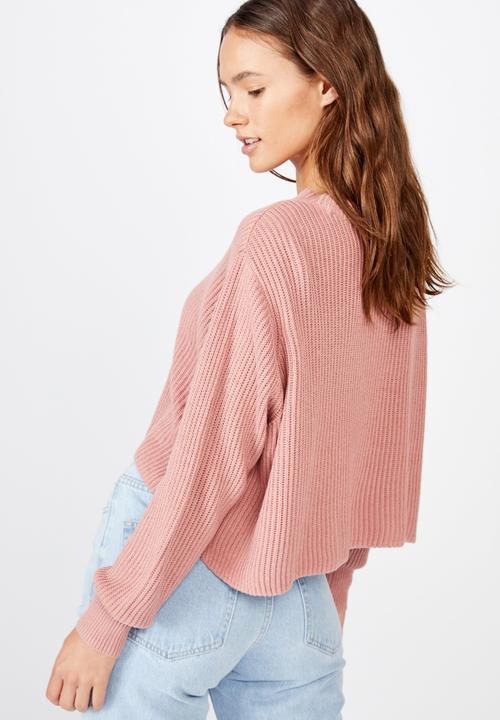 Cotton On - Archy cropped 2 pullover - pink
