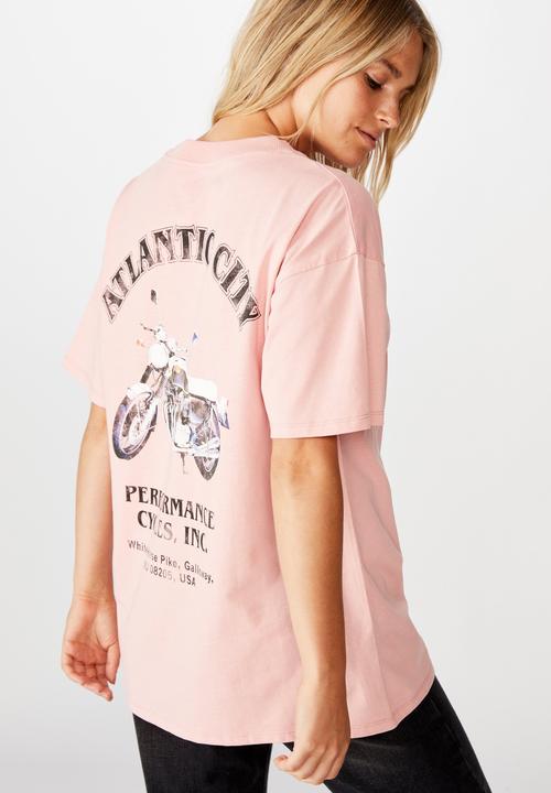 Cotton On - The original graphic tee Atlantic City - pink