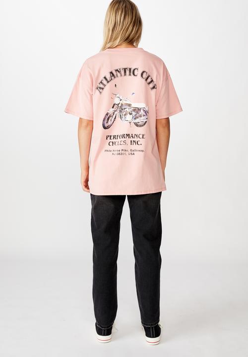 Cotton On - The original graphic tee Atlantic City - pink