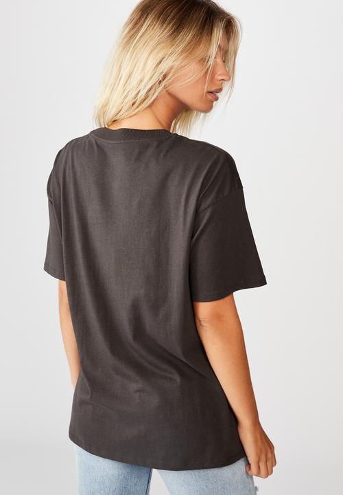 Cotton On - The original graphic tee North Valley - washed black