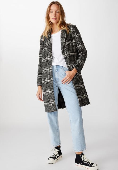 Cotton On - The coat - black